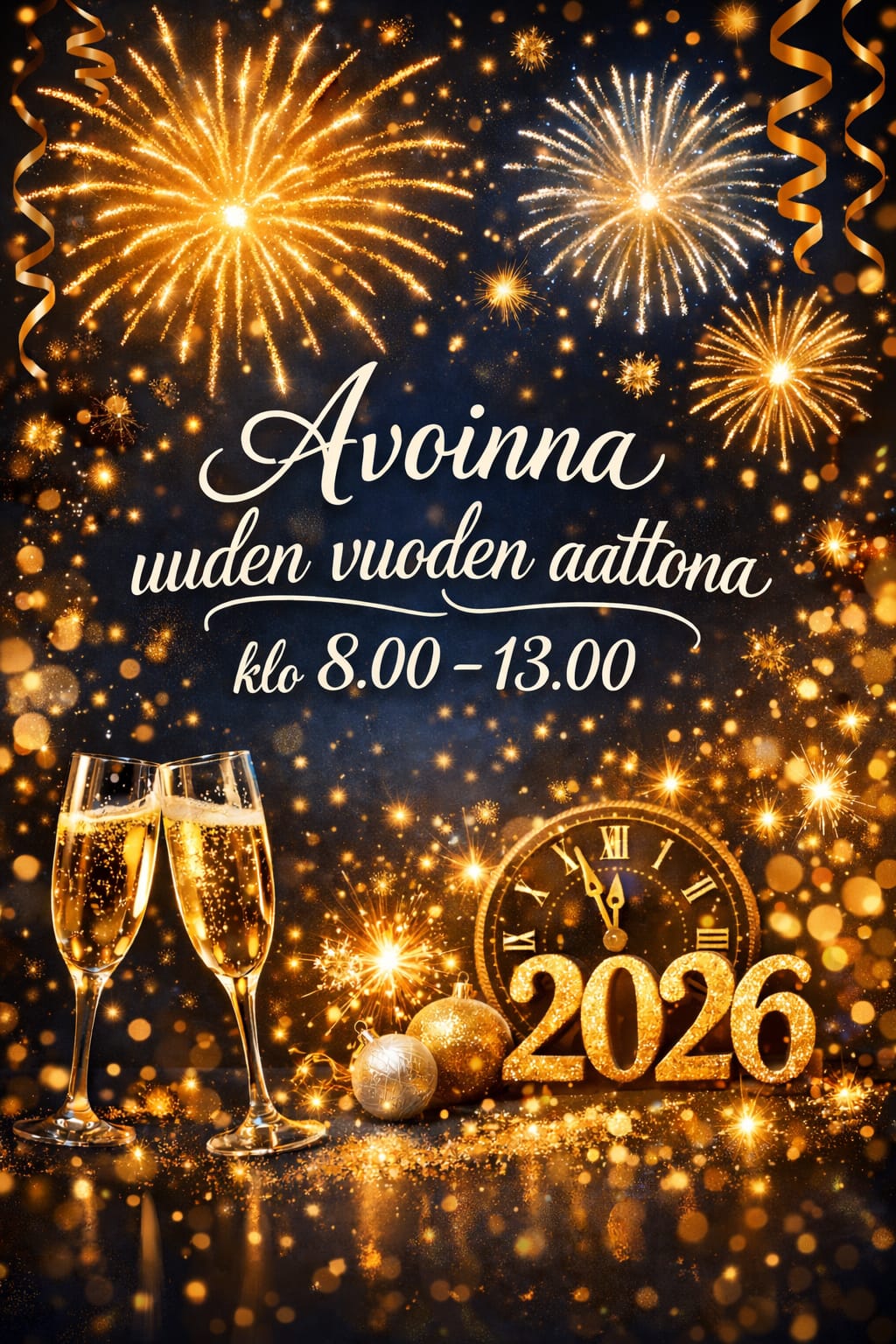 Hyvää uutta vuotta 2026!